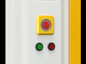 स्वचालित कार वॉशिंग मशीन 3D मॉडल