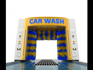 Automatic Car Washing Machine 3D-Modell