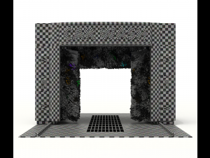 Automatic Car Washing Machine 3D-Modell