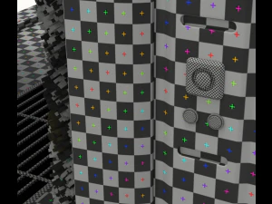 स्वचालित कार वॉशिंग मशीन 3D मॉडल