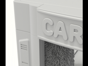 Automatic Car Washing Machine 3D-Modell