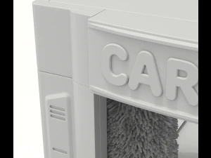 स्वचालित कार वॉशिंग मशीन 3D मॉडल