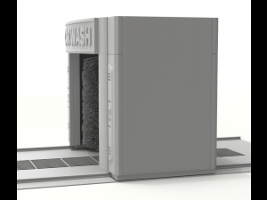 Automatic Car Washing Machine 3D-Modell
