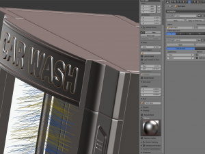 Automatic Car Washing Machine 3D-Modell