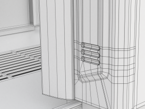 Automatic Car Washing Machine 3D-Modell