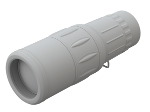 Sport Monocular Telescope Modelo 3D