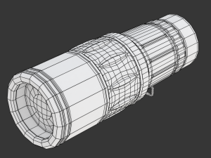 Sport Monocular Telescope Modelo 3D