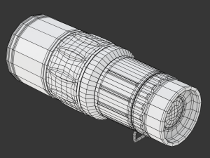 Sport Monocular Telescope Modelo 3D