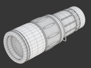 Sport Monocular Telescope Modelo 3D
