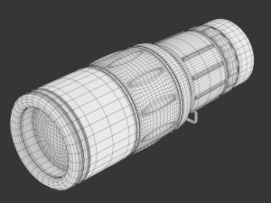 Sport Monocular Telescope 3D Model