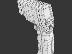 Infrared Thermometer 3D-Modell