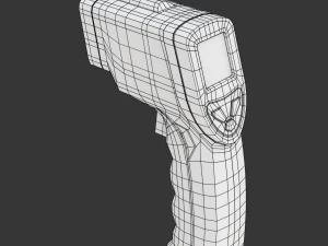 Infrared Thermometer 3D Model