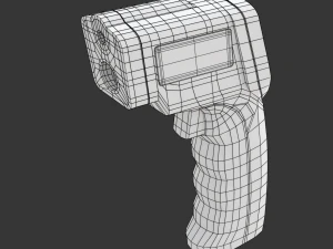 Infrared Thermometer 3D Model