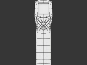 Infrared Thermometer 3D Model