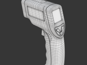 Infrared Thermometer 3D-Modell