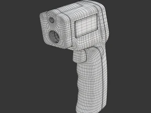 Infrared Thermometer 3D Model