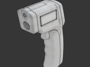 Infrared Thermometer 3D Model