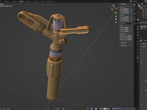 Sprinkler 3D Model