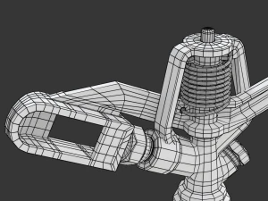 Sprinkler 3D Model