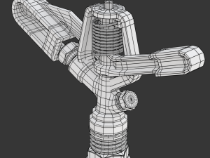 Sprinkler 3D Model