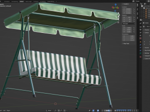 Garden Swing Modelo 3D