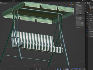 Garden Swing 3D Model