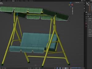 Garden Swing Modelo 3D