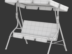 Garden Swing Modelo 3D