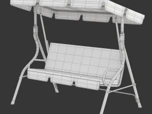 Garden Swing 3D Model