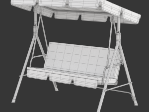 Garden Swing Modelo 3D