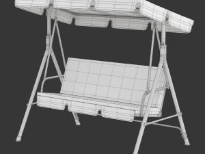 Garden Swing 3D Model