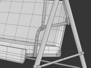 Garden Swing Modelo 3D