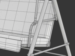 Garden Swing 3D Model