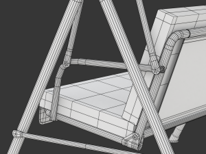 Garden Swing Modelo 3D
