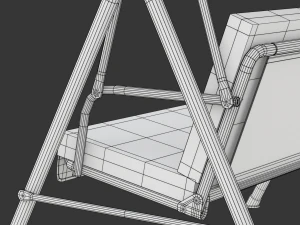 Garden Swing 3D Model