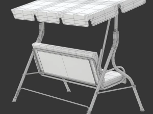 Garden Swing 3D Model