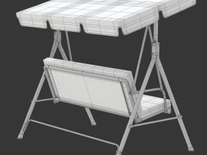 Garden Swing Modelo 3D