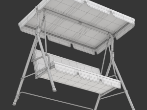 Garden Swing Modelo 3D