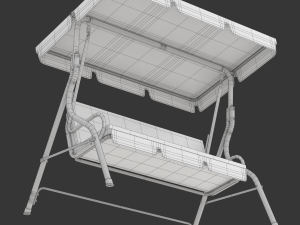 Garden Swing Modelo 3D