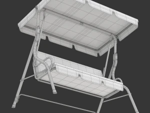 Garden Swing 3D Model
