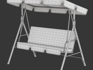 Garden Swing Modelo 3D