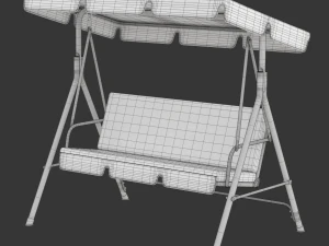Garden Swing 3D Model