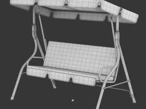 Garden Swing 3D Model