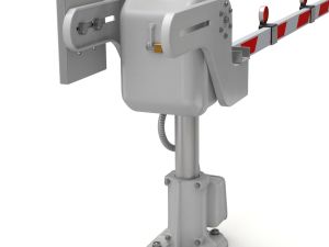 Railroad Crossing Model 3D