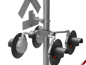 Railroad Crossing Model 3D