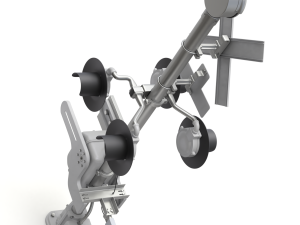 Railroad Crossing Model 3D