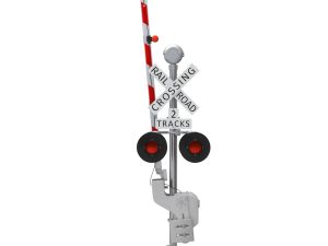 Railroad Crossing Model 3D