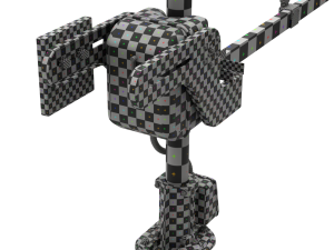 Railroad Crossing Model 3D