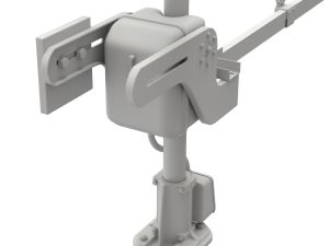 Railroad Crossing Model 3D