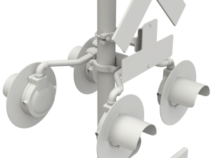 Railroad Crossing Model 3D